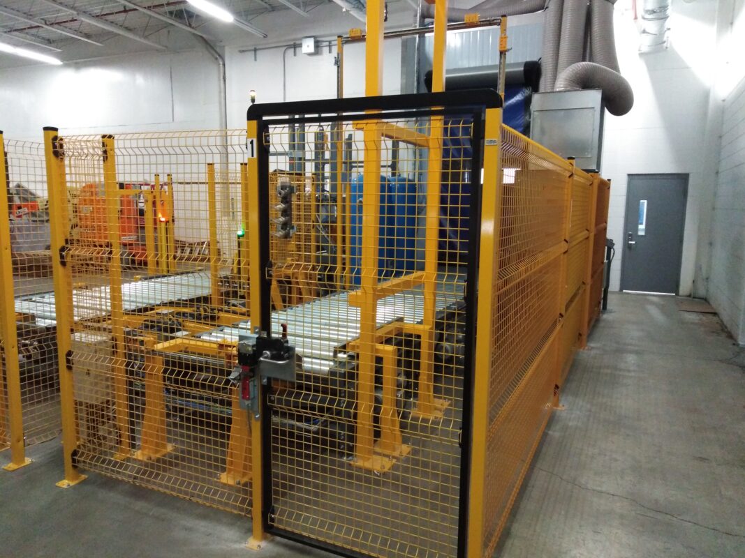 Safety Equipment with pallet changers pallet exchanger