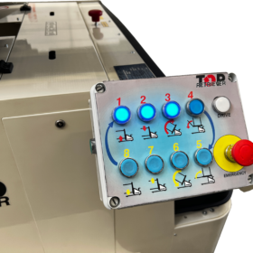 pallet retriever push button