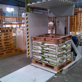 Pallet Flipper Inverter floor level