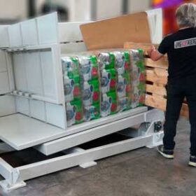 pallet upender pallet removal