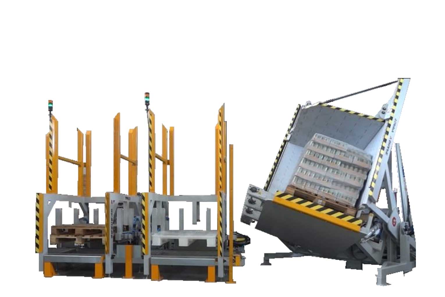 Pallet Flipper for pallet exchanging (Trusted Globally)