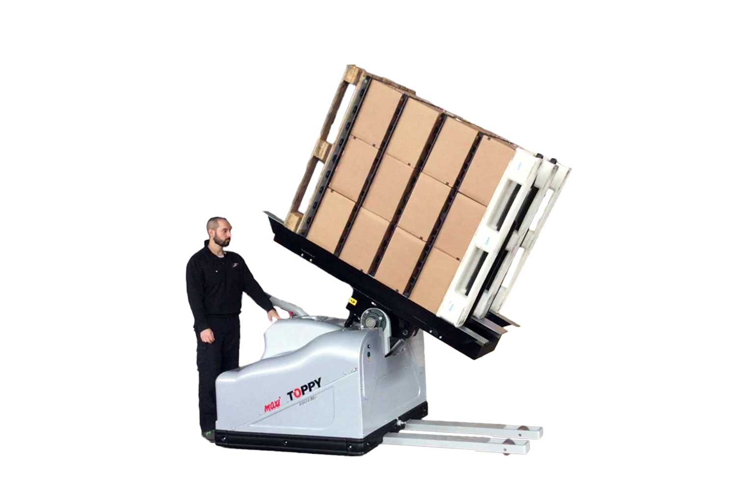 Which are the most common types of pallet inverters