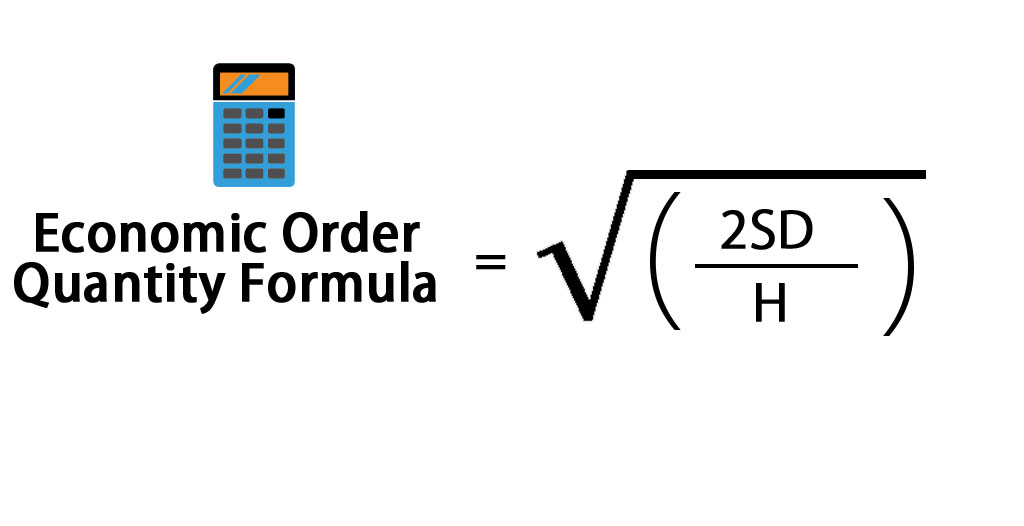 Illustration of EOQ Formula Calculation