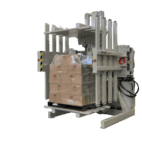 Explore the efficiency of our pallet changer, revolutionizing how you manage and optimize warehouse pallets